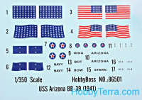 Hobby Boss  86501 USS Arizona BB-39 (1941)