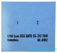 Hobby Boss  87012 USS GATO SS-212 1941