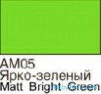Bright green. Matt acrylic paint 16 ml