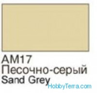 Sand grey. Matt acrylic paint 16 ml