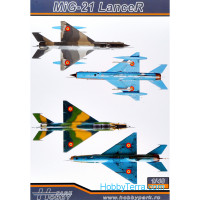 Decal 1/48 MiG-21 LanceR (RoAF)