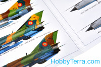 Hobby Park  72301 Decal 1/72 MiG-21 LanceR (RoAF)