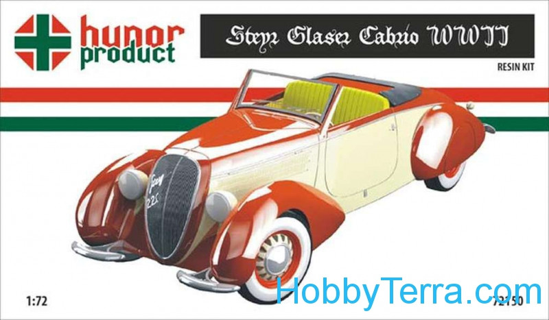 1/72 Glaeser Steyr Cabrio Hunor Model resin kit 72150 