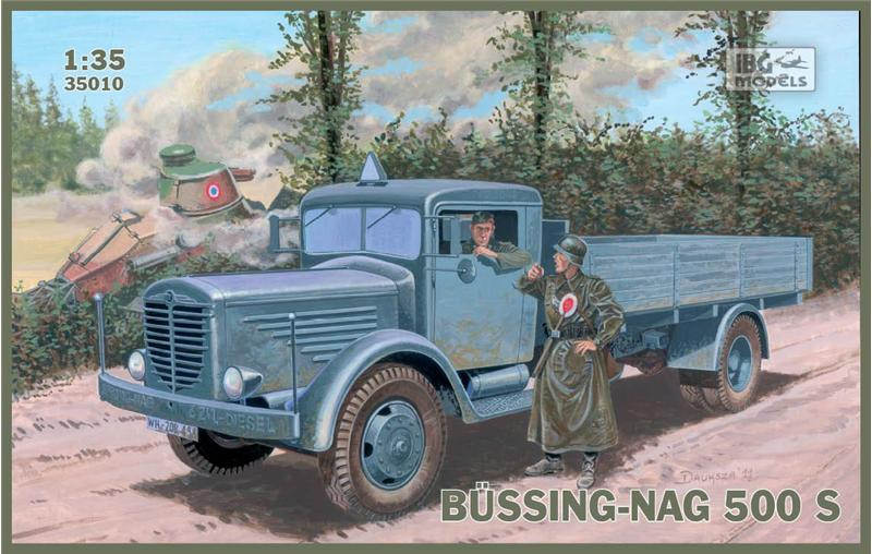 IBG Models  35010 BUSSING-NAG 500S truck