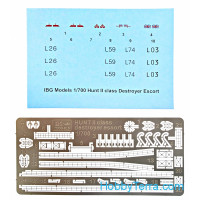 IBG Models  70004 HMS Badsworth, 1941 Hunt II class destroyer escort