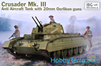 Crusader Mk. III Anti Aircraft Tank with 20mm Oerlikon guns