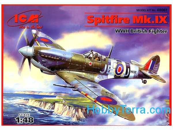 ICM  48061 Spitfire Mk.IX WWII RAF fighter