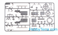 ICM 24021 1:24 Plastic model Admiral Cabriolet, WWII German passenger car