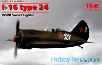 WWII Soviet Fighter I-16, type 24