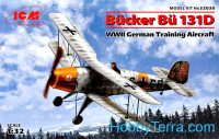 Bucker Bu 131D, German training aircraft, WWII