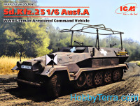 Sd.Kfz.251/6 Ausf.A, WWII German Armoured Command Vehicle