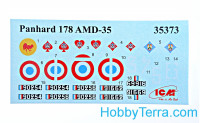 ICM  35373 Panhard 178 AMD-35, WWII French armoured vehicle