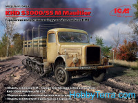 WWII German Semi-Tracked Truck KHD S3000/SS M Maultier