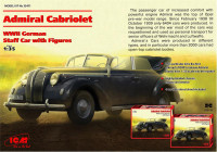 ICM  35471 Admiral Cabriolet, WWII German Staff Car