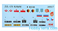 ICM  35517 ZiL-131 KShM Soviet Army command vehicle