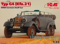 Typ G4 (Kfz.21) WWII German staff car