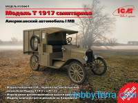 Model T 1917 Ambulance, WWI American Car