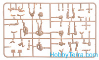 ICM 48085 1:48 Scale Model Kit: WWII German Luftwaffe Ground Personnel, 1939-1945