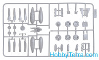 ICM 48153 Scale 1:48 Model Kit: Mustang P-51D with USAAF Pilots and Ground Personnel