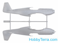 ICM 48161 1:48 Plastic Model: Mustang P-51A WW II American fighter