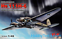 He 111H-6, WWII German Bomber