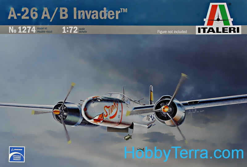 Italeri 1274 A-26 A/B 'Invader' bomber