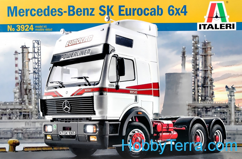 Mercedes Benz SK Eurocab 6x4 Italeri 3924 HobbyTerra.com