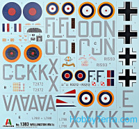 Italeri 1383 Bomber Wellington Mk.IC in 1:72 scale
