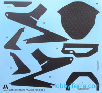 Italeri 4506 1:6 motorcycle Honda RCV 211 Team Promac Biaggi