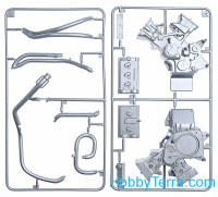 Italeri 4506 1:6 motorcycle Honda RCV 211 Team Promac Biaggi