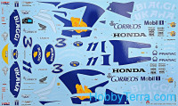 Italeri 4506 1:6 motorcycle Honda RCV 211 Team Promac Biaggi