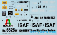 Italeri 6525 M1120 HEMTT Load Handling System