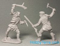 Kit-Soldiers  32002 Indian Wars, XVIII century. 2 figures in the set