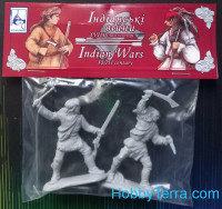 Kit-Soldiers  32002 Indian Wars, XVIII century. 2 figures in the set