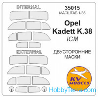 Mask 1/35 for Cadet K.38 (Double sided), for ICM kit