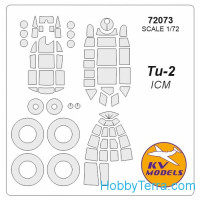 Mask 1/72 for Tu-2, for ICM kit