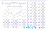 Mask 1/72 for Boeing 737-200, for Big Planes kits