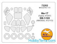 Mask 1/72 for Mi-1T