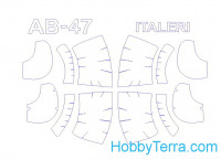 Mask 1/72 for AB-47, for Italeri kit