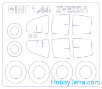 Mask 1/72 for MiG-1.44, for Zvezda kit