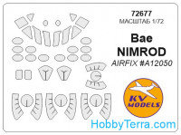 Mask 1/72 for BAe Nimrod, for Airfix kit