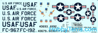 Decal 1/72 for Sky over Vietnam - MiG's Rivals, Part 1
