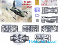 Litaki Models 72004 Plastic model kit NJ-22M1 Orao multirole strike aircraft