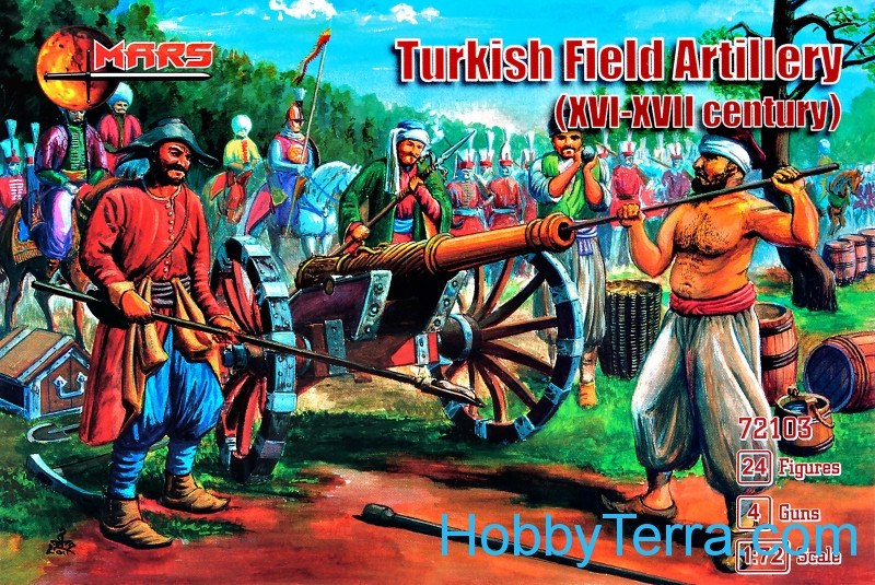 # 72103 XVI-XVII Century Mars 1/72 Turkish Field Artillery 