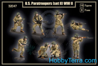 Mars Figures  32047 WWII U.S. Paratroopers, set 2