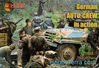 WWII German auto-crew in action