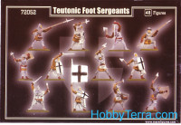 Mars Figures  72052 Teutonic foot sergeants, 1st half of the XV century