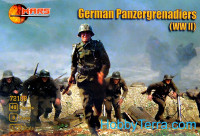 WWII German panzergrenadiers