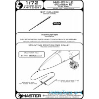 Master  72-041 MiG-23 MLD (Flogger K) - Pitot Tube