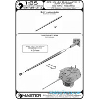 Master  35-012 ATK Mk 44 (Bushmaster II) 30mm gun barrel - used on KTO Rosomak and other vehicles